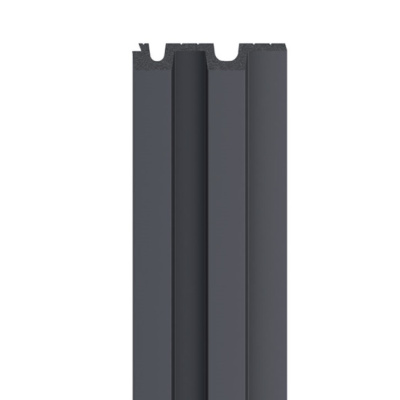 Стеновая панель реечная L-LINE Anthracite (антрацит)
